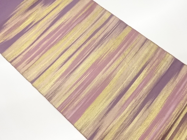 JAPANESE FUKURO OBI / WOVEN MIST